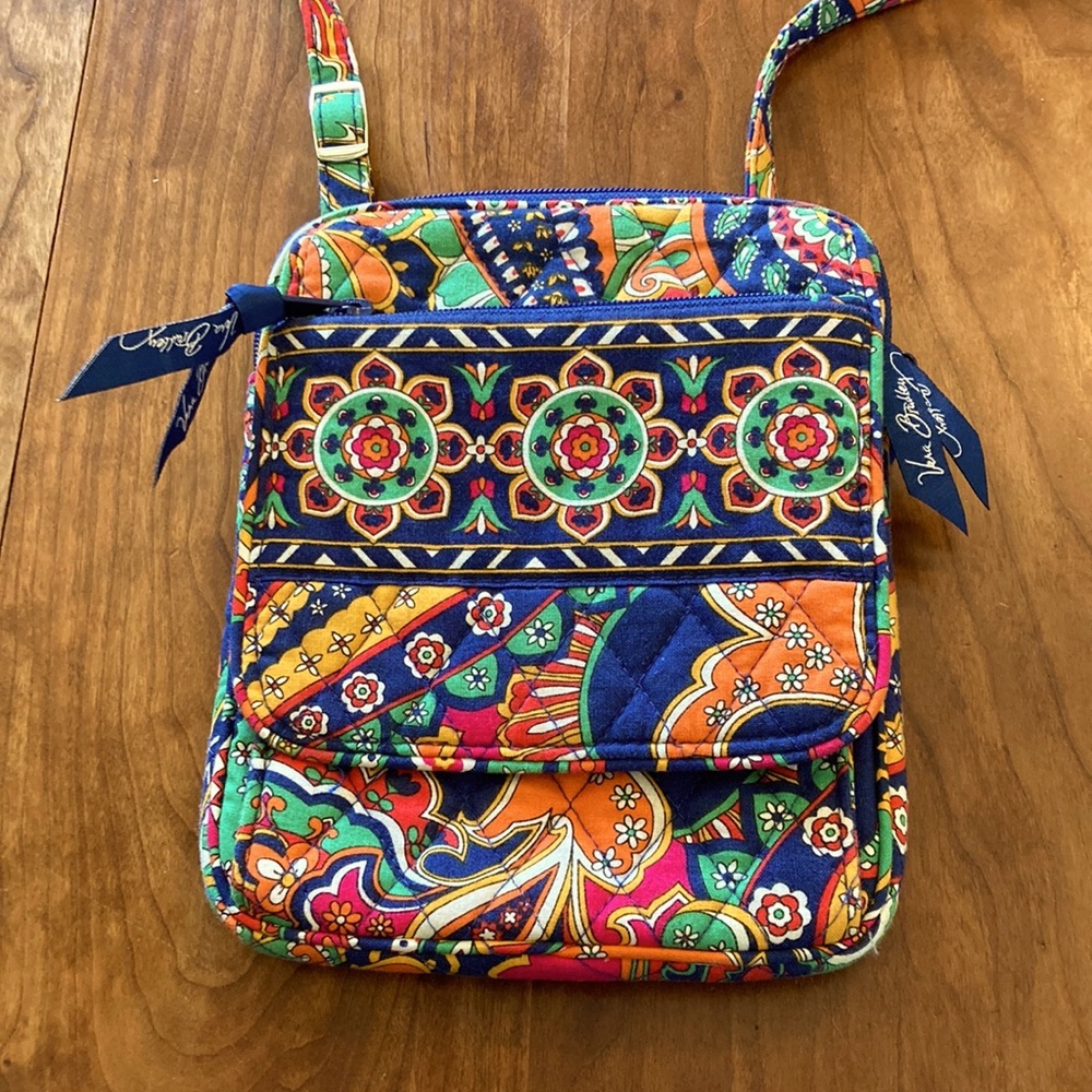 Multicolor Multi Pouch Vera Bradley Crossbody Bag